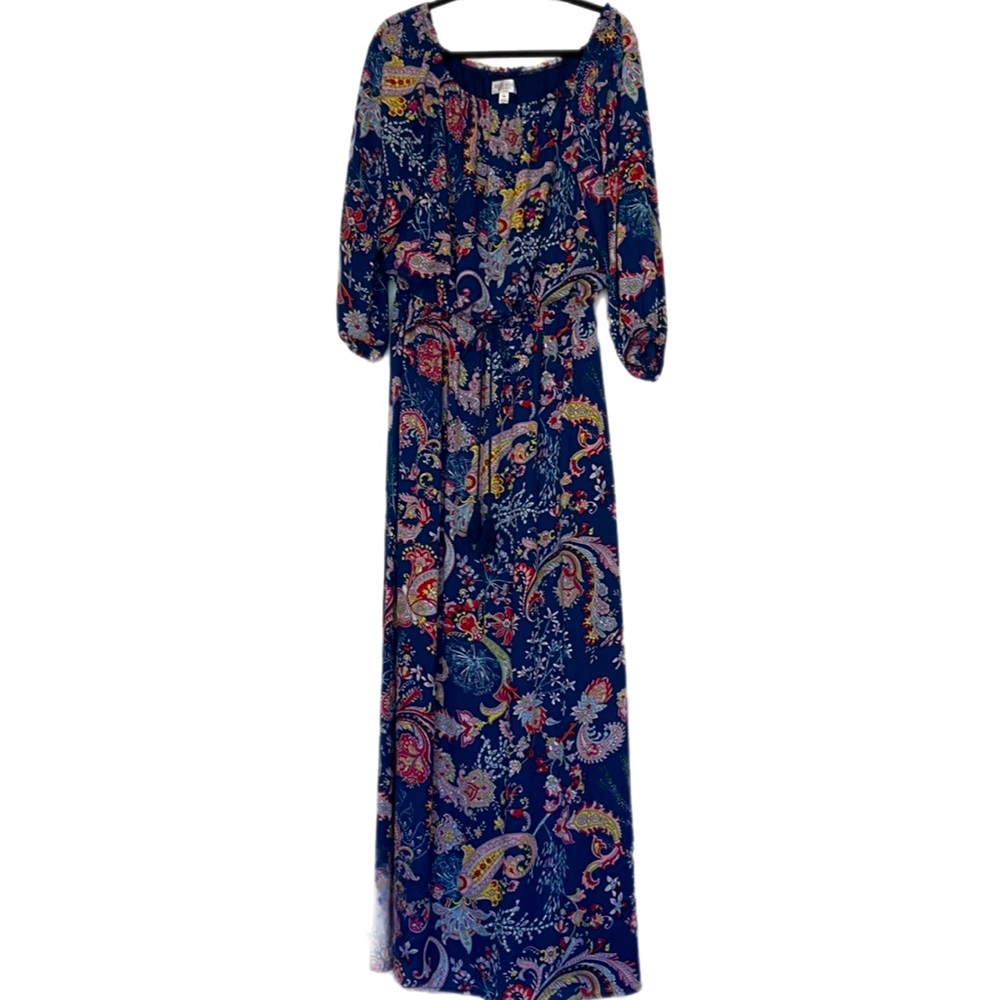 Bisou Bisou chiffon maxi dress
